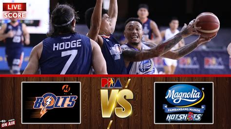 PBA LIVE SCORE: MAGNOLIA VS MERALCO .